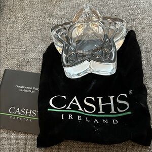 Cash’s crystal star votive candle holder